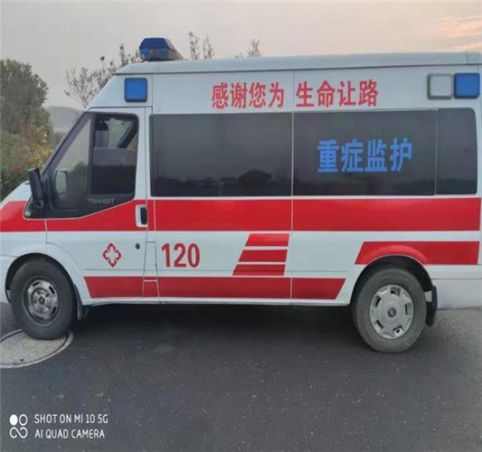 碌曲救护车出租服务案例3