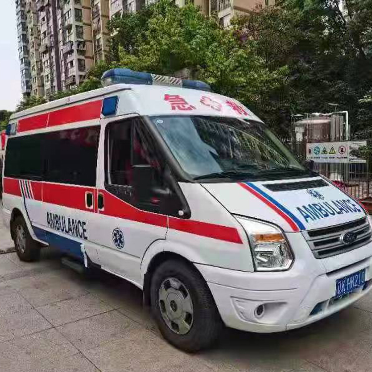 碌曲长途救护车护送病人返乡